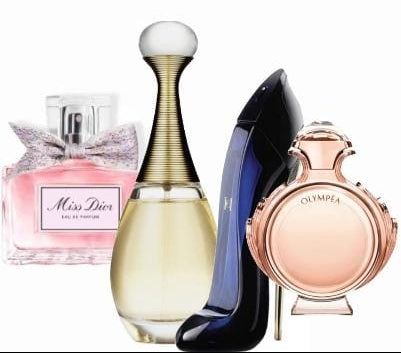 Coffret de 4 parfums | Miss Dior + J'adore + Good Girl + Olympéa – 100 ml