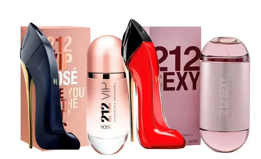 Coffret de 4 parfums | Good Girl, Good Girl Very, 212 Vip Rose, 212 Sexy