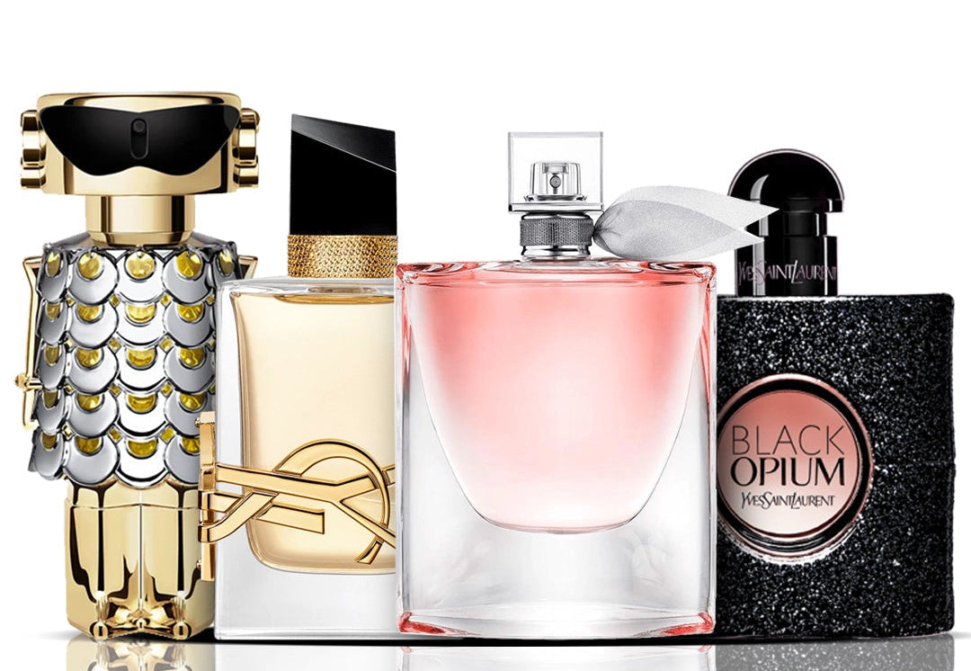 Coffret de 4 parfums | Libre + La Vie Est Belle + Black Opium + Fame 100 ml