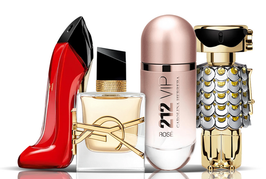 Coffret de 4 parfums | Very Good Girl + Libre + 212 VIP Rose + Fame 100ML
